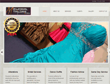 Tablet Screenshot of memorialtailors.com